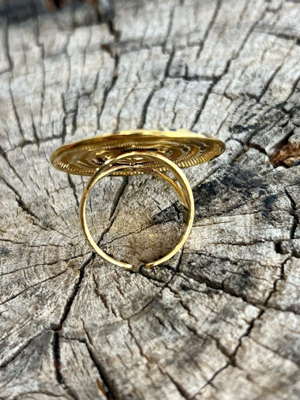 ANILLO ACERO ANIMAL PRINT - Imagen 2