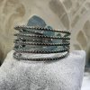 BRAZALETE ACERO COLOR PLATA - Imagen 3