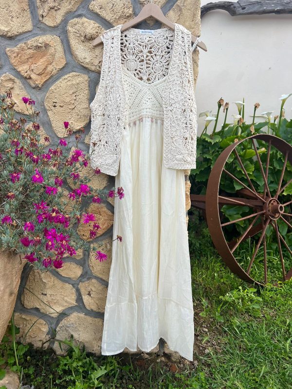 VESTIDO BLANCO SAONA - Imagen 2